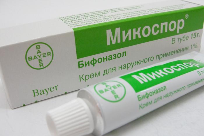 Микоспор крем 1% 15 г цена 599 руб в Мытищах,  Микоспор крем 1% .