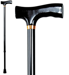 трость арт 10121/bl складная с дерев ручкой фото