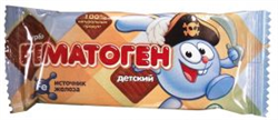 турбогематоген плитка 35г детский фото