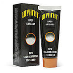 шунгит крем-бальзам, 75мл для суставов фото