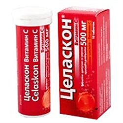 целаскон витамин с 0,5 n10 шипучие табл фото