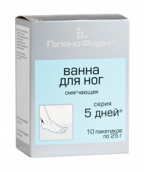 5 дней ванна для ног дезодорирующая 25 г n10 фото