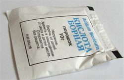 борная кислота порошок 10 г фото