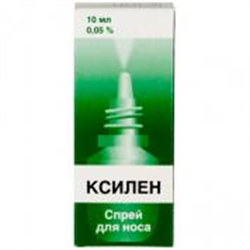 ксилен спрей наз 0,05% 10мл фото