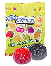 фру-фру мармелад жев с фрукт соком 30г фруктовое ассорти фото