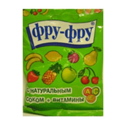 фру-фру мармелад жев с фрукт соком 30г лесная ягода фото