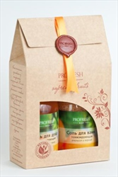 профреш набор свежесть (гель для душа плюс соль) фото