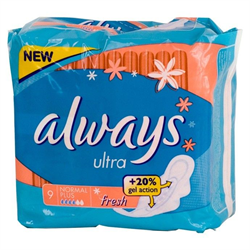 олвейз прокладки ультра сенситив нормал плюс n9 фото