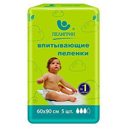 пеленки впитывающие 60*90 см n5 фото