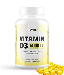 1win витамин д3 5000ме капс n120 фото