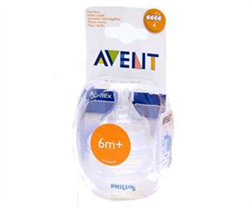 авент соска быстрый поток от 6 мес 2 шт (арт 8006/82840) фото