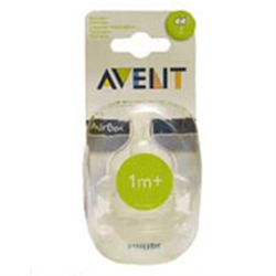 авент соска медленный поток от 1 мес 2 шт (арт 8004/82820) фото