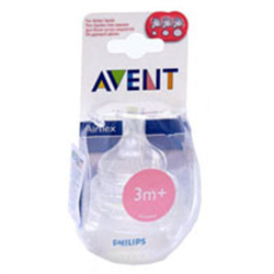 авент соска переменный поток с 3 мес 2 шт (арт 80600) фото