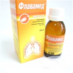 флавамед раствор для приёма внутрь 15 мг/5 мл 100 мл фото