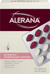 алерана витаминно-минеральный комплекс n60 табл фото