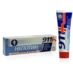 911 непотин гель для ног 100мл от пота фото