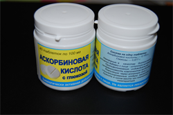 аскорбиновая кислота с глюкозой 0,1 г n40 табл фото