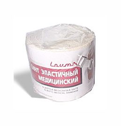 бинт эласт лаума 8смx5м высок растяж с застежками фото