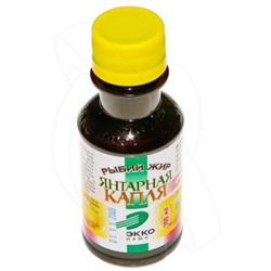 рыбий жир янтарная капля с витамином е, фл 100мл фото