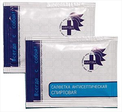 салфетка спиртовая n1 фото