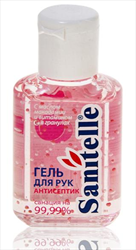 санитель гель для рук антисептический с витамином е и маслом макадамии 50 мл фото