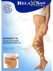 колготки релаксан 70 den 12 - 17 мм рт ст размер 4 бежевые фото