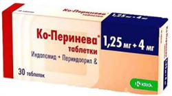 ко-перинева таб 1,25мг плюс 4мг n30 фото