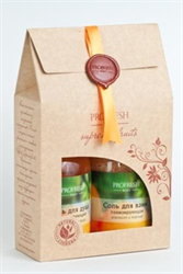 профреш набор тонус (гель для душа плюс соль) фото