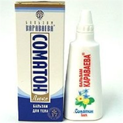 соматон-люкс, бальзам караваева 140мл фото