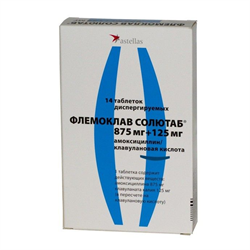 флемоклав солютаб таб дисперг 875мг плюс 125мг n14 фото