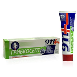 911 грибкосепт гель для рук и ног 100мл фото