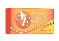 ае витамины форте капс 350мг n30 фото