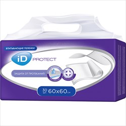 айди протект пеленки впитыв однораз 60смx60см n30 для взрослых фото