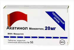 акатинол мемантин таб ппо 20мг n56 фото