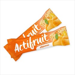 актифрут батончик мюсли б/сахара абрикос 30 г фото