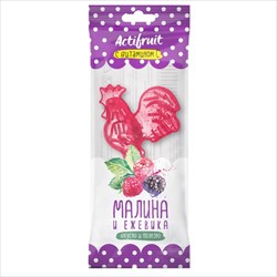 актифрут витамин с и цинк карамель леденц 17г петушок сос вкусом малины и ежевики фото