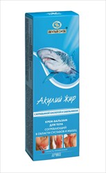 акулий жир акулья сила крем-бальзам для тела 75мл сабельник и мурав спирт фото