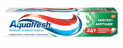 аквафреш зубная паста мягко-мятная 100 мл фото