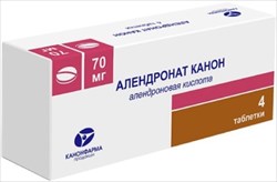 алендронат-канон 70мг 4 таблетки фото