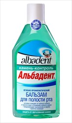 альбадент бальзам для полости рта 400мл камень-контроль фото