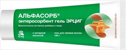 альфасорб энтеросорбент гель карамель эрциг для пр внутрь 180г фото