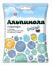 альпинола леденцы 75г мед фото