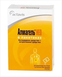 алмагель нео суспензия 10 мл n20 пакет фото