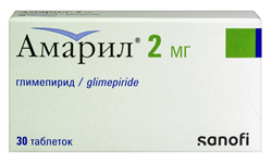 амарил 2 мг n30 табл фото