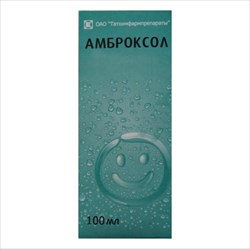 амброксол сироп 15мг/5мл фл полиэт 100мл плюс мерная ложка фото