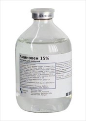 аминовен р-р для инф 15% 500мл n10 фото