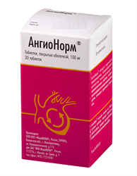ангионорм 0,1 n30 табл фото