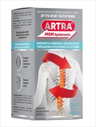 артра мсм гиалуроник таб ппо 1800мг n60 фото