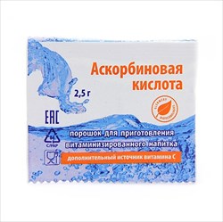 аскорбиновая к-та пор для р-ра для внутр 2,5г фото