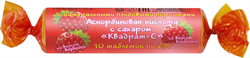 аскорбиновая к-та с сахаром таб 25мг крутка n10 клубника фото